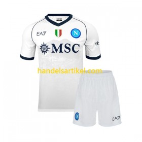 SSC Neapel Kinder Auswärts Trikotsatz 2023/24 Kurzarm